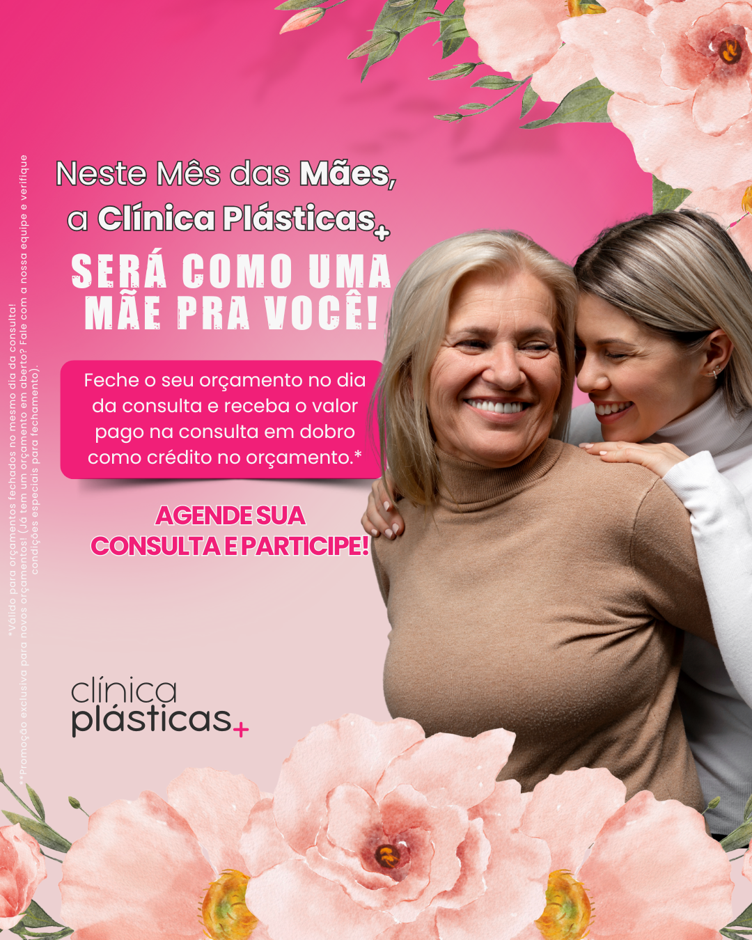 Capa Site Mobile - Mês das Mães - Plásticas+