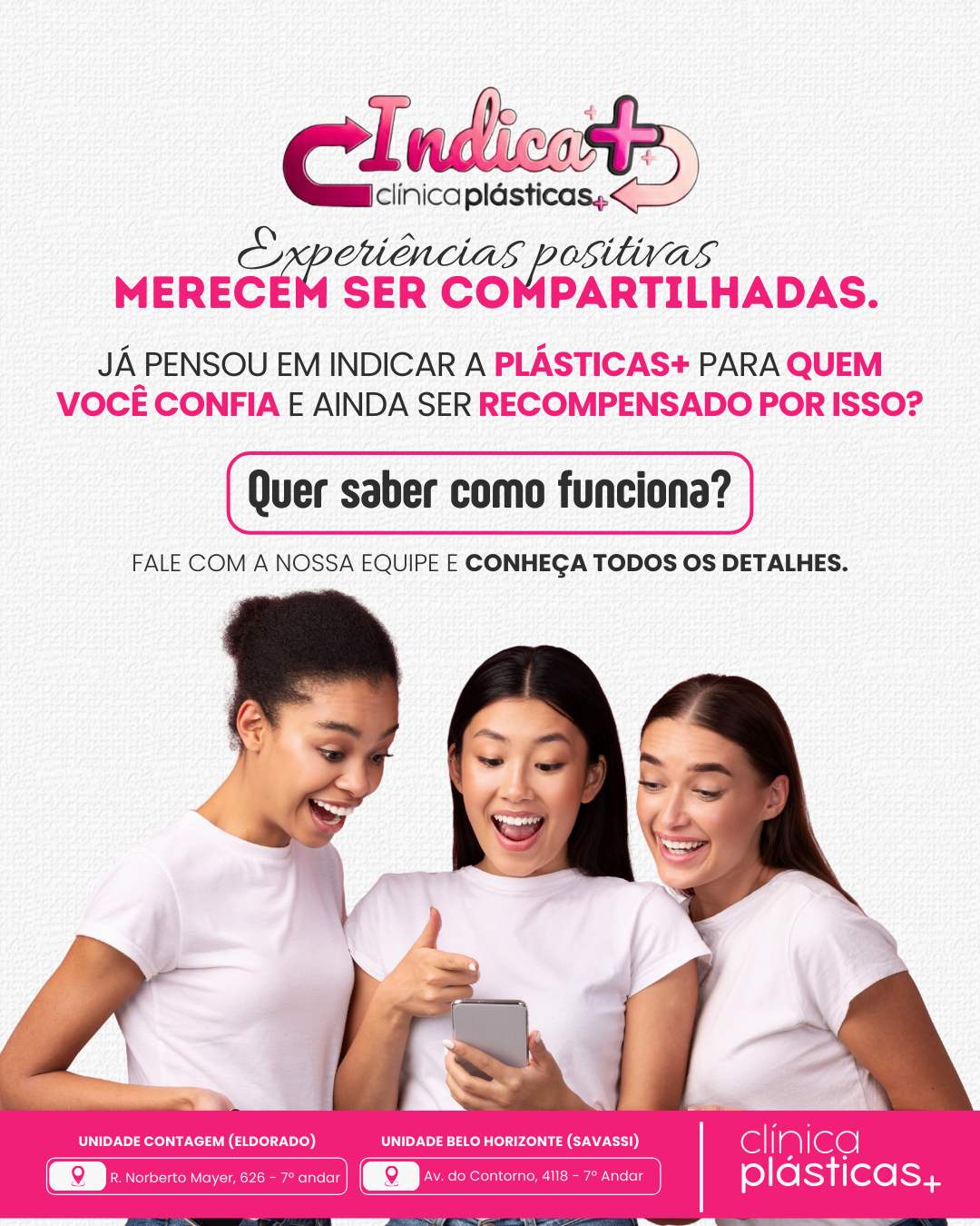 Capa Site Mobile - Indica+ - Plásticas+